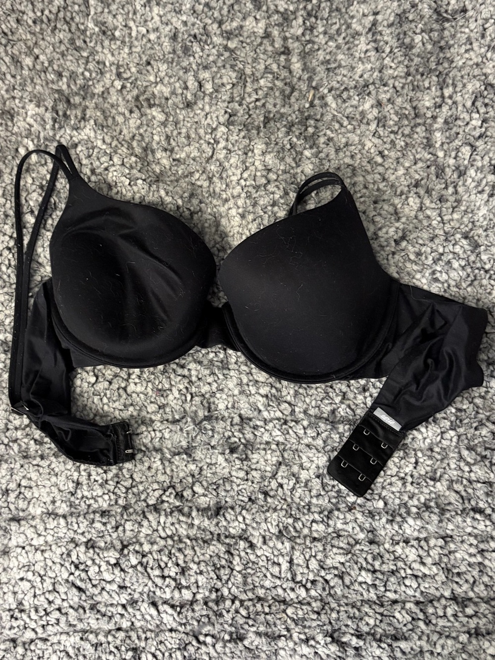 aerie Black Sunnie Demi T-Shirt Bra